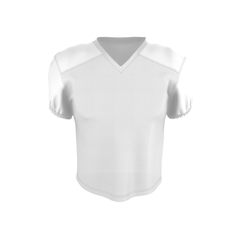 Badger Sport Youth Pro Game Football Jersey, Sizes 2XL-4XL (A00200-043008), Color 'White/White'